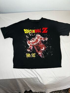 Dragon Ball Z Goku Graphic Short Sleeve Tee - Black